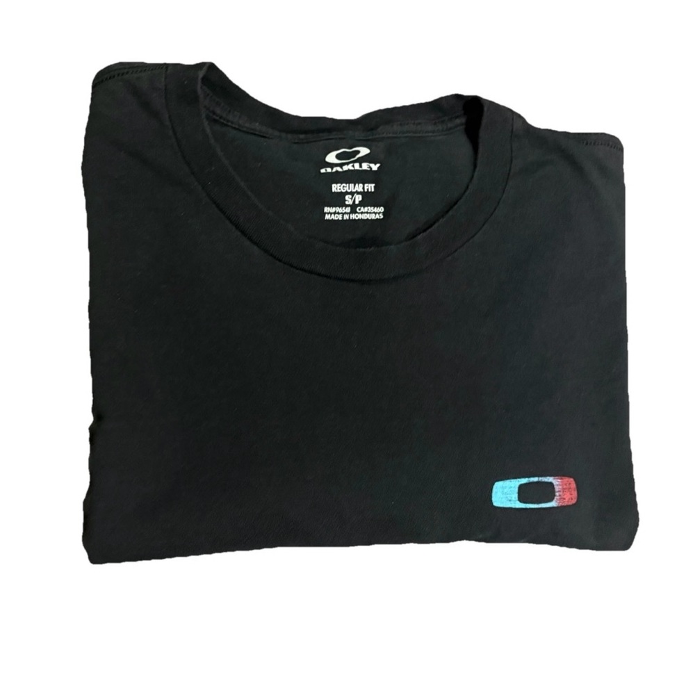 Oakley T-Shirt Black Small Science Wrapped In Art Mens Shirt